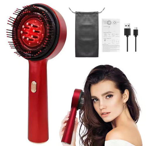 RelaxAura Premium Head Scalp Electric Massager Comb