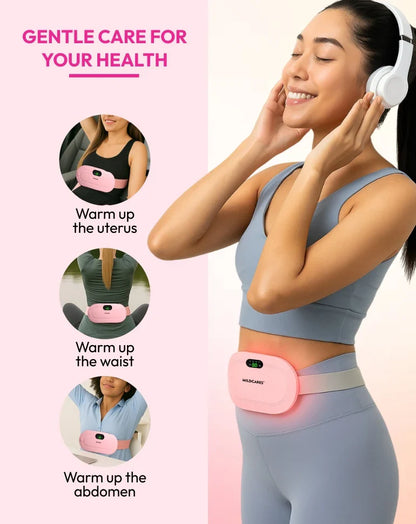 Period Cramp Comfort Massager with Heating Pad